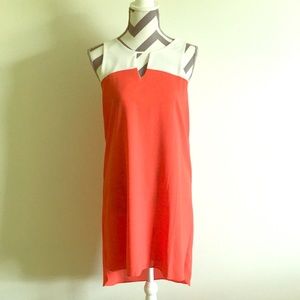 Orange/ coral dress